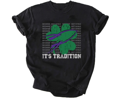 *SHAMROCKET BLACK TEE - YOUTH + ADULT