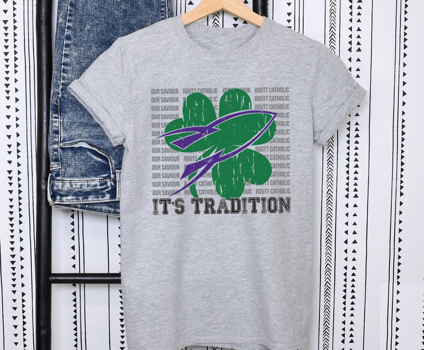 *SHAMROCKET SPORT GREY TEE - YOUTH + ADULT