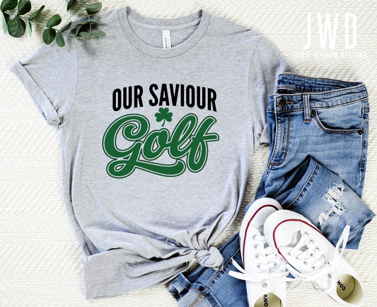 *OSS GOLF ADULT UNISEX + YOUTH GREY TEES *SPIRIT WEAR*