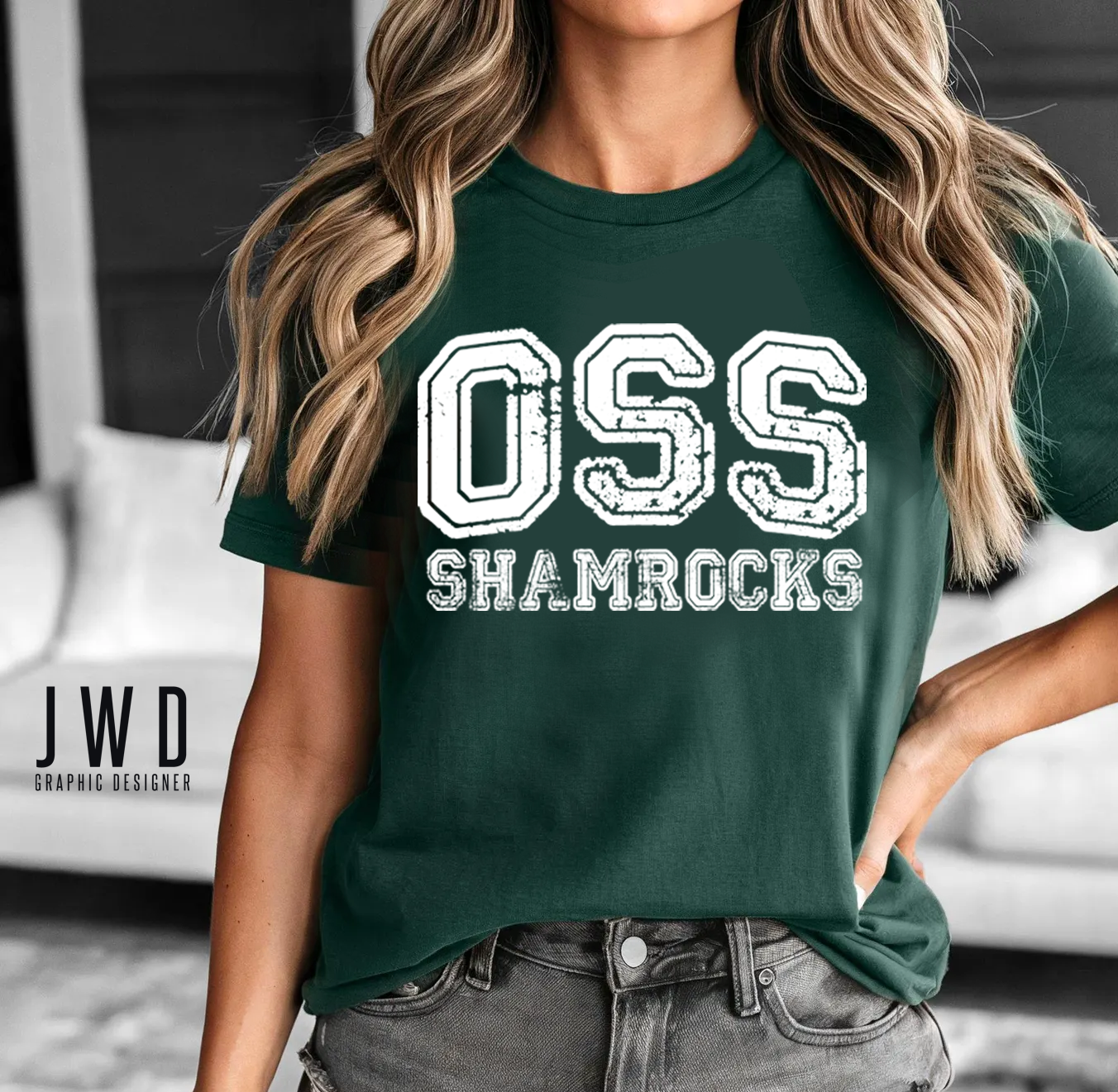 OSS SHAMROCKS - BELLA CANVAS ADULT UNISEX SOFT TEE